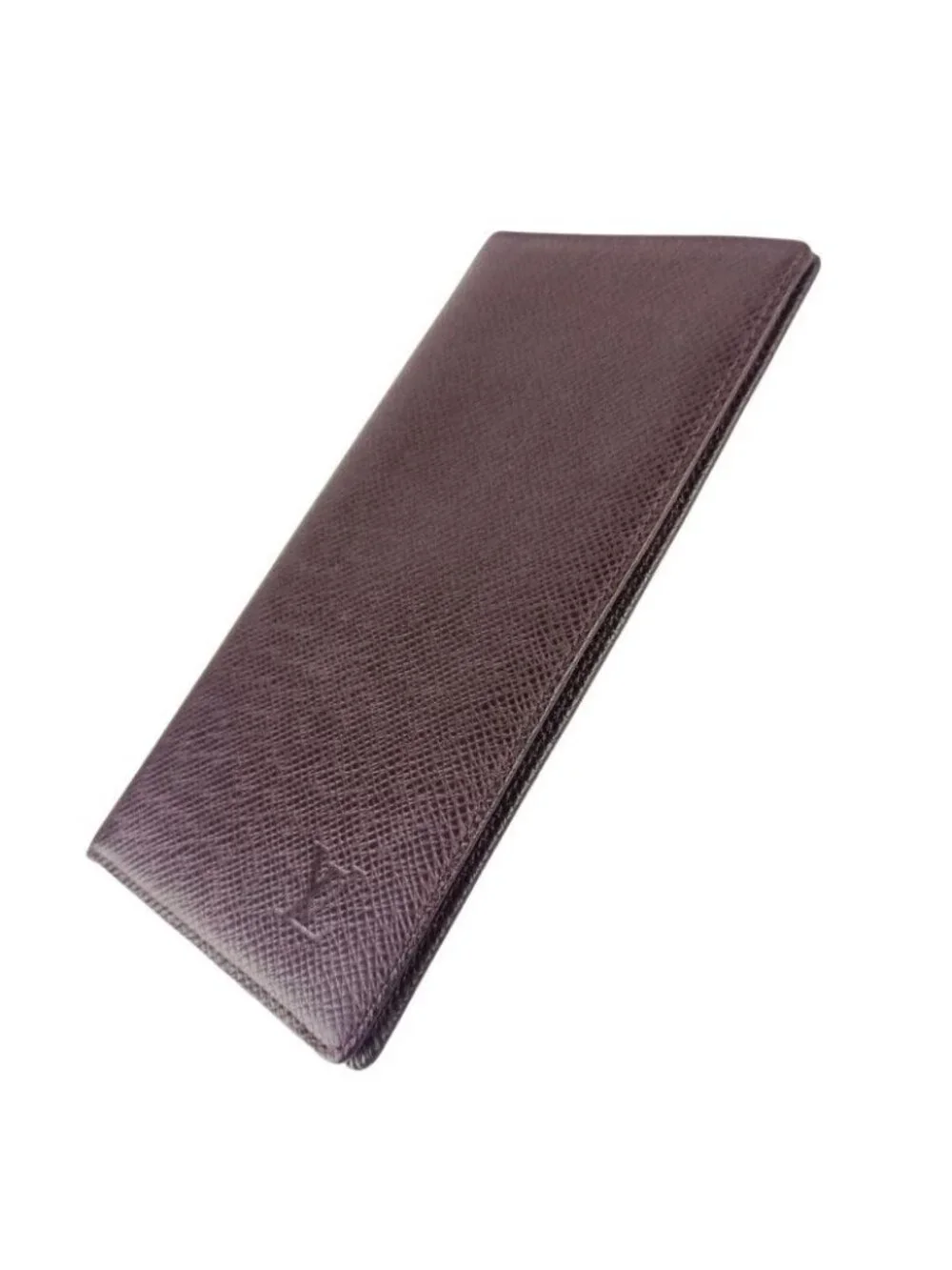 Louis Vuitton Wallet Taiga Porto 14 Cult Cles Acajou Leather Billfold